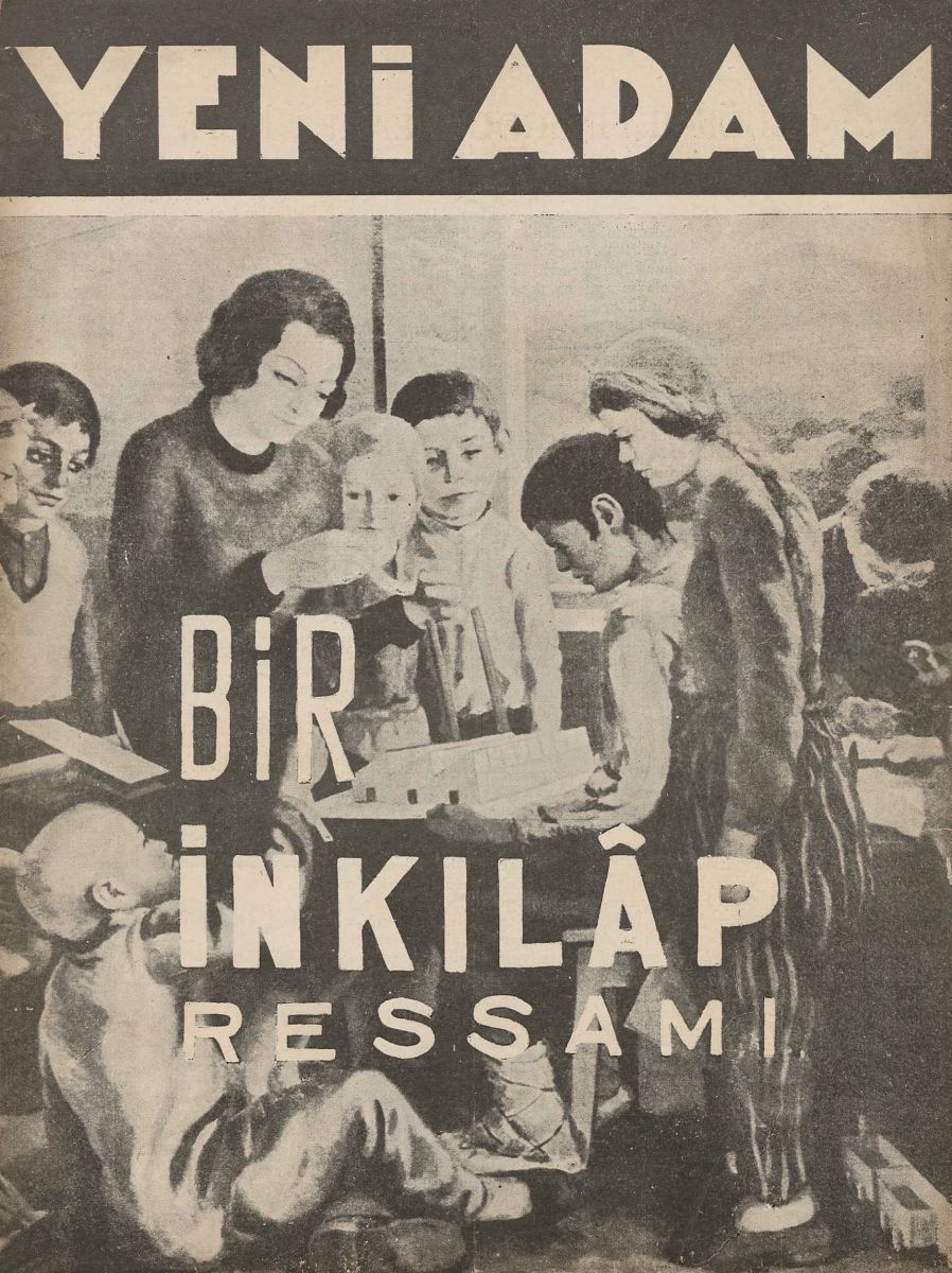 8 Bir Inklap Ressam Seref Akdik Yeni Adam “Bir İnkılâp Ressamı”, <i>Yeni Adam</i>, Sayı: 168, 18 Mart 1937 