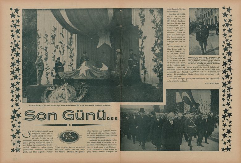 Aatpydg00001010 And 011 Falih Rıfkı, “Son Günü”, <i>Yedigün</i>, 29 Kasım 1938, ss. 10-11
Salt Araştırma, Basında Atatürk: 10 Kasım Arşivi
Ahmet Ege Demiroğlu izniyle