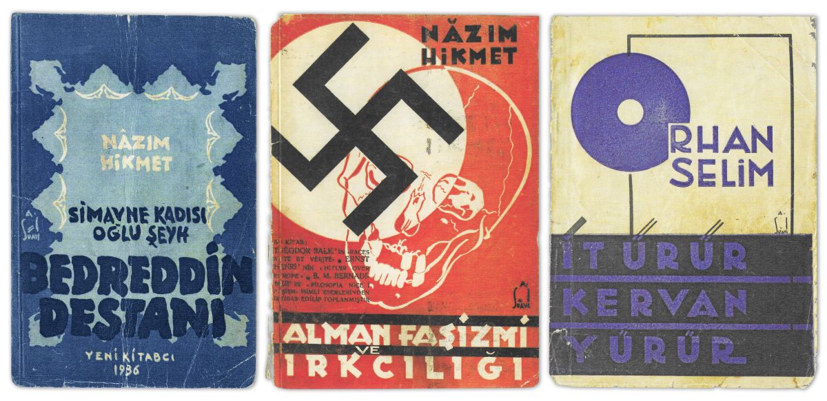 Gorsel18 1936 Nazim Kapaklar 1936 yılı Nâzım Hikmet kapakları (Orhan Selim, Nâzım’ın müstear ismidir)