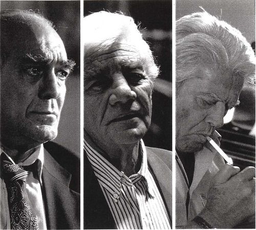 Gulsun 11 Fig. 11. Gülsün Karamustafa, <i>Men Crying</i> (2001), 3 screen video, 3’, 1'47", 2'16". <i>Proje 4L</i>, Istanbul.