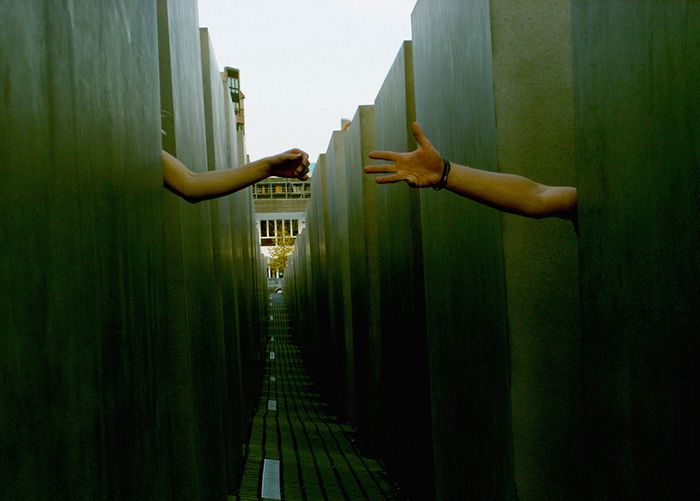 Shoah Memorial, Berlin, Germany Holokost Anıtı, Berlin, Almanya